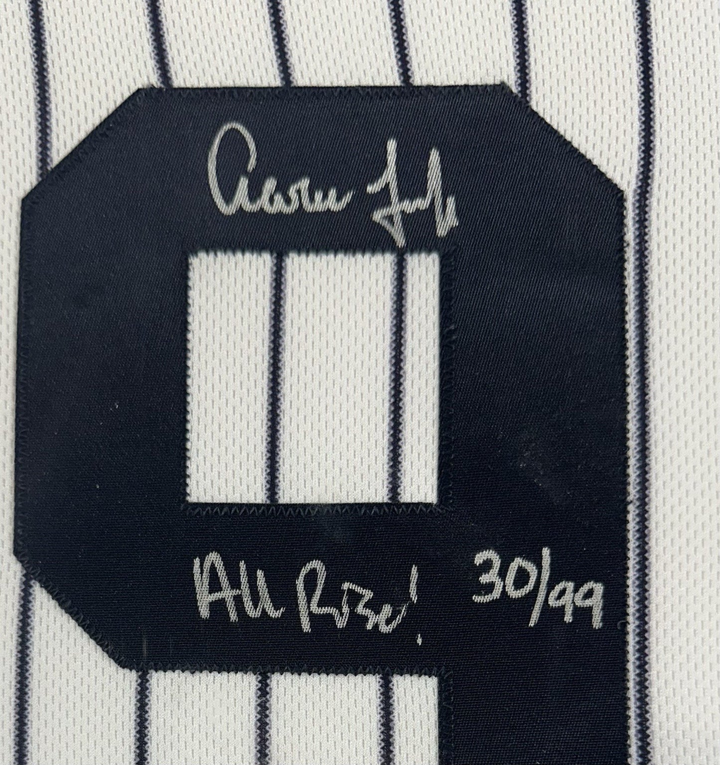 Aaron Judge Signed Framed Jersey Yankees /99 Judgement All Rise Auto Fanatics