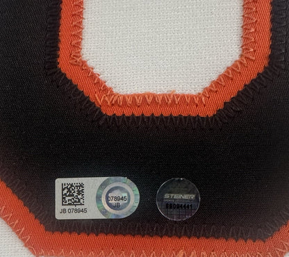 Cal Ripken Jr Signed Majestic Authentic Framed Orioles Jersey Auto Steiner HOF