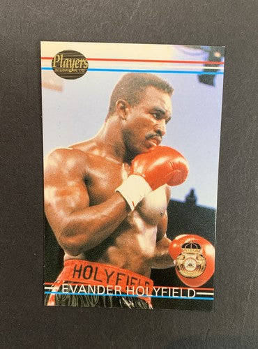 Evander Holyfield Ringlords Boxing Card #1 Players Sample 1991 PROMO MINT Hof