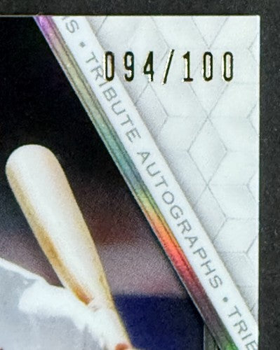 2021 Topps Tribute OZZIE SMITH #TA-OS Mint  Auto /100 Cardinals HOF The wizard