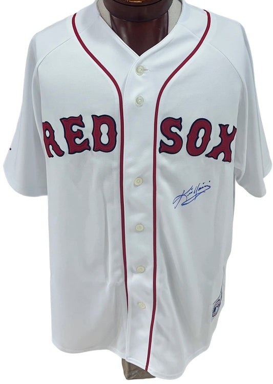 Kevin Youkilis Signed Majestic Red Sox Jersey Auto TRISTAR MLB NWT Size XL WS