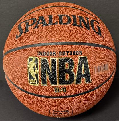 David Robinson Signed Spalding I/O Basketball Spurs HOF Dream Team Auto Steiner