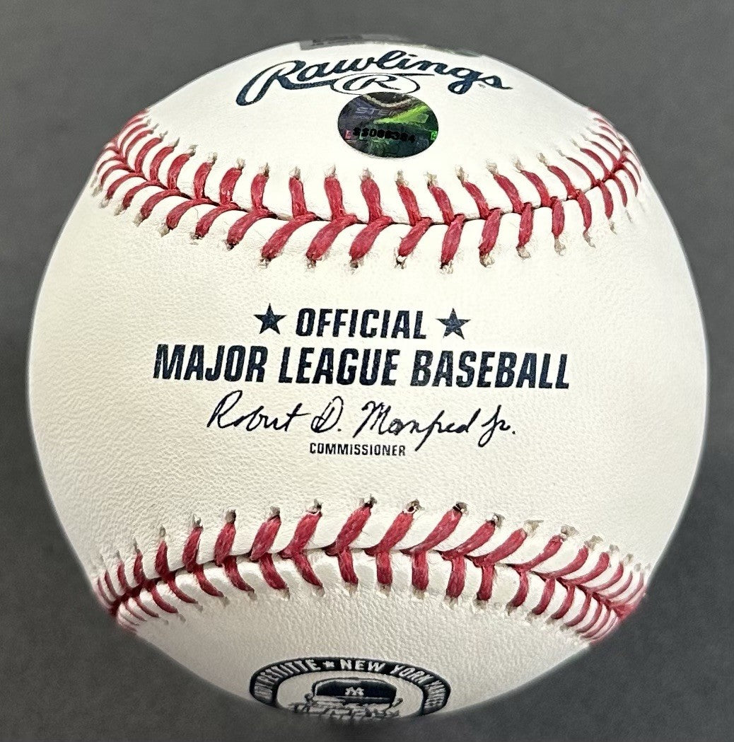Andy Pettitte Signed MLB Baseball #46 Logo LE 1995-2003 Years Auto Steiner COA