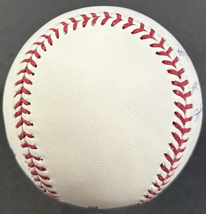Andy Pettitte Signed MLB Baseball #46 Logo LE 1995-2003 Years Auto Steiner COA