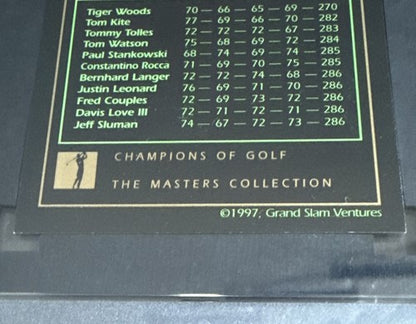 1997-99 Grand Slam Ventures Tiger Woods The Masters Rookie PRO 9.8 Mint Rc