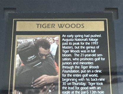 1997-99 Grand Slam Ventures Tiger Woods The Masters Rookie PRO 9.8 Mint Rc
