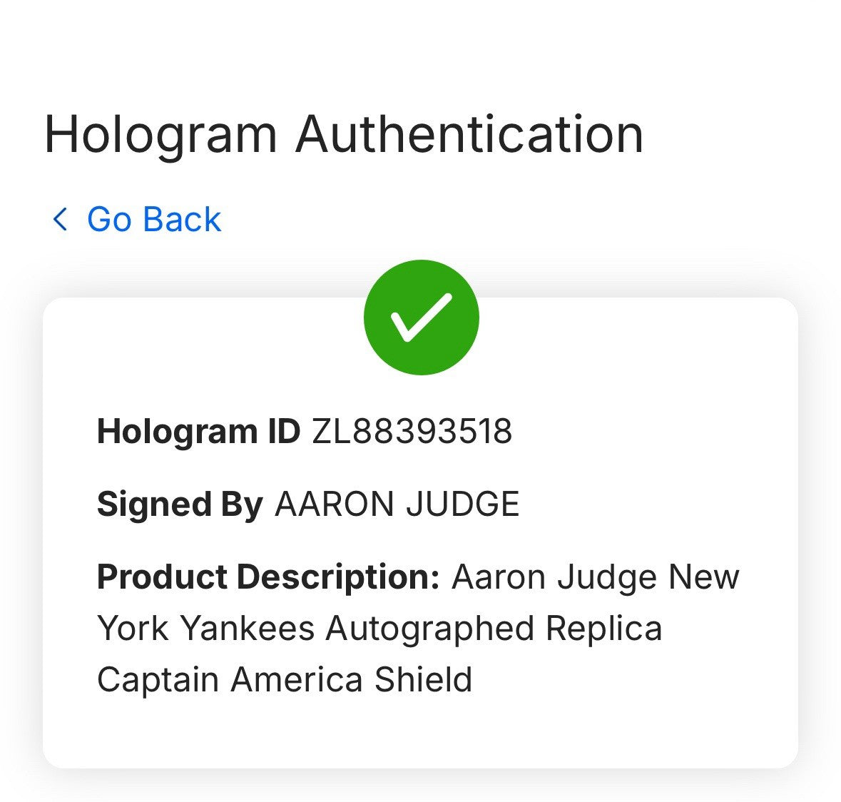 Aaron Judge Signed Marvel Captain America Shield Yankees Auto Fanatics MLB NIB