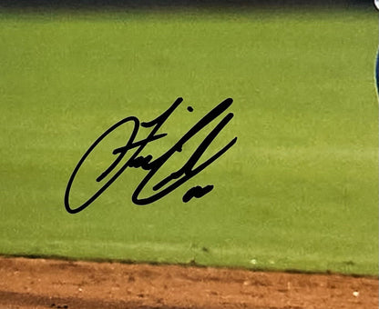 Francisco Lindor Brandon Nimmo Signed 16x20 Framed Photo Mets Auto Fanatics MLB