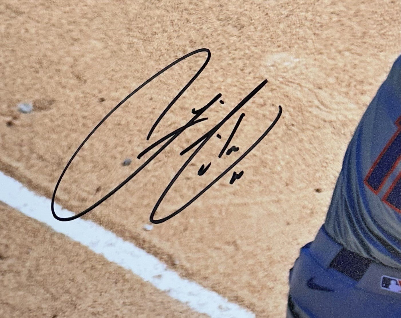 Francisco Lindor Signed 16x20 Framed Photo New York Mets Auto Fanatics MLB Holo