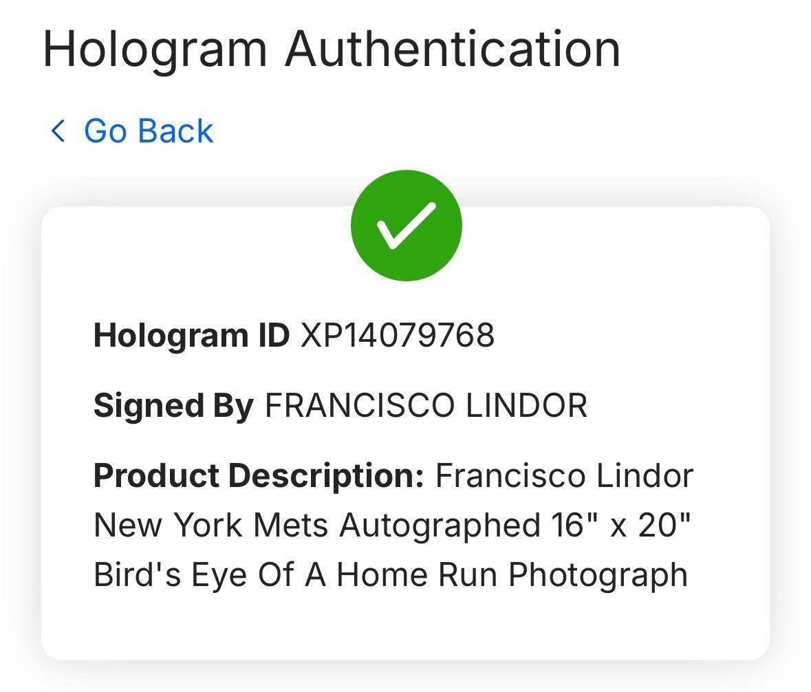 Francisco Lindor Signed 16x20 Framed Photo New York Mets Auto Fanatics MLB Holo