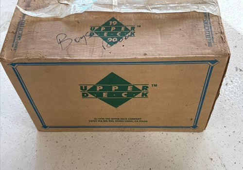 1990 Upper Deck Baseball Factory Sealed  20 Box Wax Case Sammy sosa Walker RC