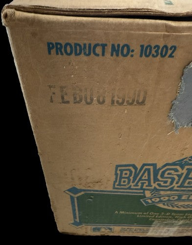 1990 Upper Deck Baseball Factory Sealed  20 Box Wax Case Sammy sosa Walker RC