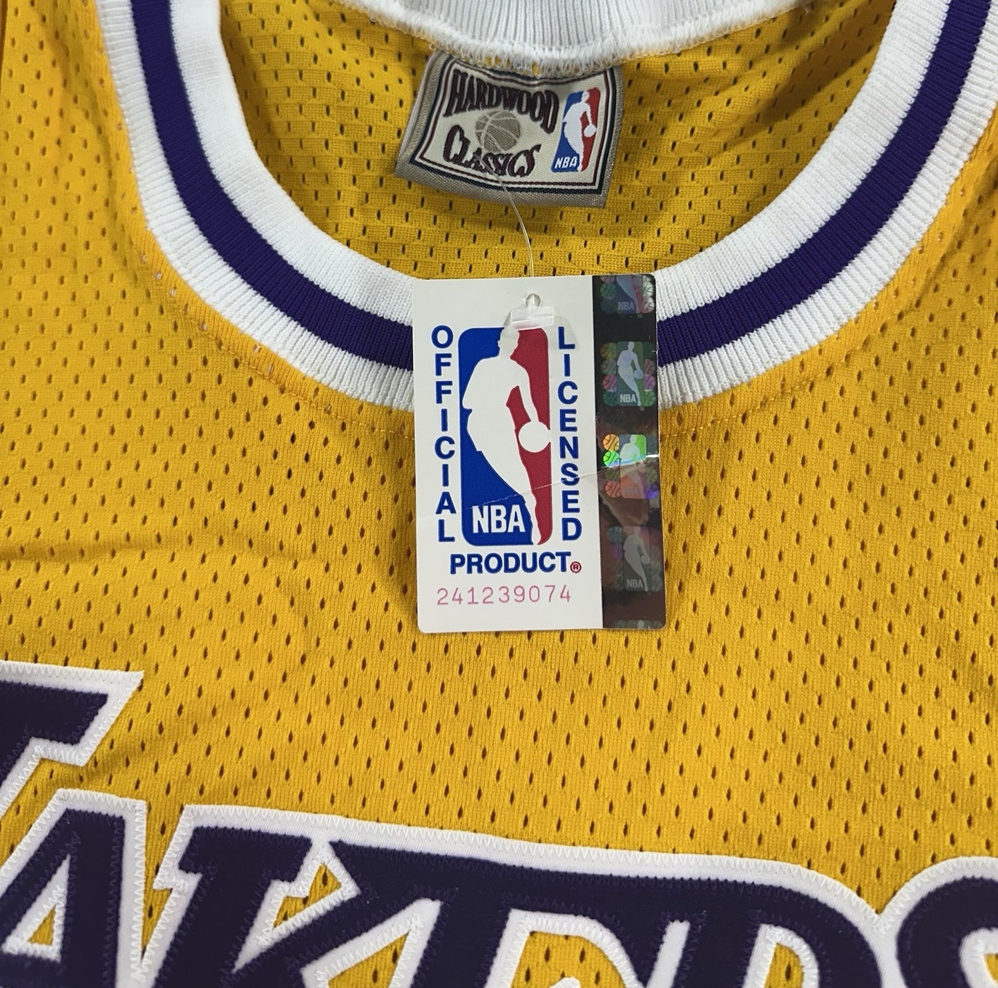 Magic Johnson Signed M+Ness Lakers Stat Rookie Jersey /32 Auto Steiner COA HOF