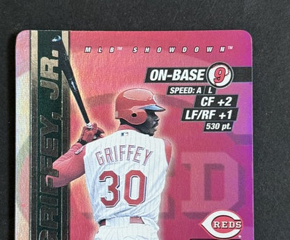 2000 MLB Showdown Ken Griffey Jr. Pennant Run Unlimited Holo Foil #36 Rare