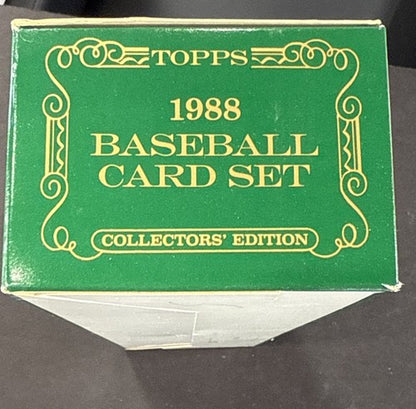 1988 Topps Tiffany Baseball Complete Set Factory Sealed Limited In Original Box