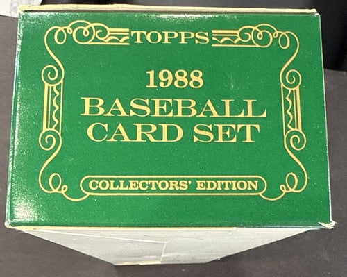 1988 Topps Tiffany Baseball Complete Set Factory Sealed Limited In Original Box