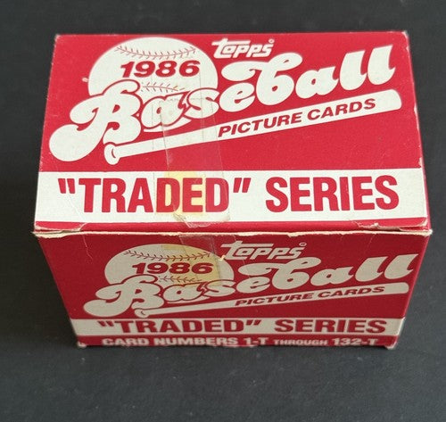 1986 Topps Traded Baseball factory set Complete W Tape Barry Bonds Bo Jackson Rc