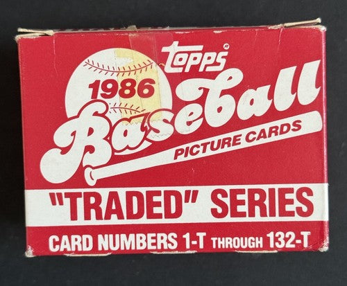 1986 Topps Traded Baseball factory set Complete W Tape Barry Bonds Bo Jackson Rc