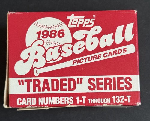 1986 Topps Traded Baseball factory set Complete W Tape Barry Bonds Bo Jackson Rc