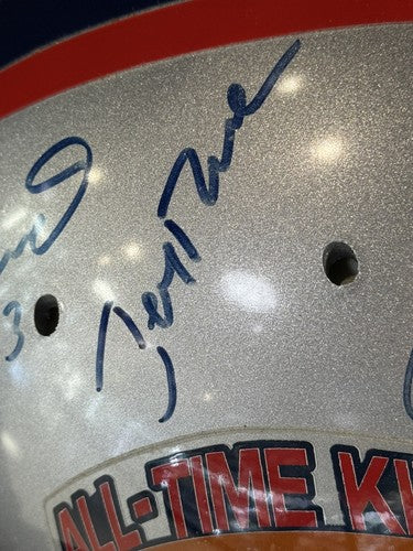 Dan Marino Emmitt Smith Jerry Rice Signed Pro All Time Kings Helmet Tristar /30