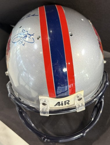 Dan Marino Emmitt Smith Jerry Rice Signed Pro All Time Kings Helmet Tristar /30