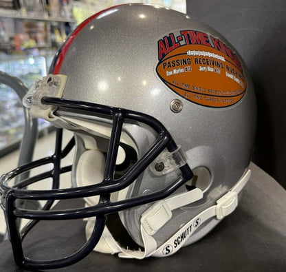 Dan Marino Emmitt Smith Jerry Rice Signed Pro All Time Kings Helmet Tristar /30