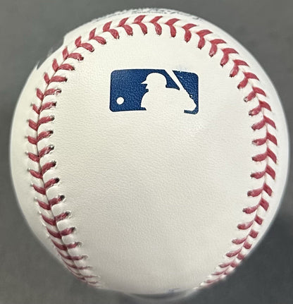 Ben Rice Signed Official MLB Baseball Yankees Debut 1st Hit /22 Auto Steiner COA