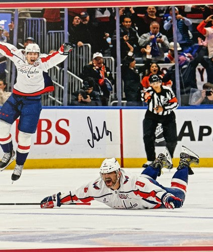 ALEXANDER OVECHKIN SIGNED 16x20 Framed CAPITALS Record #895 Goal Auto FANATICS