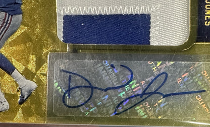 2019 Certified Daniel Jones Mirror Gold /10 Auto RPA Patch BGS 9.5/10 Colts RC
