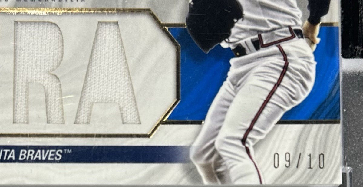 2022 Topps Luminaries Masters of Mound Greg Maddux Auto ERA Patch /10 Sealed HOF