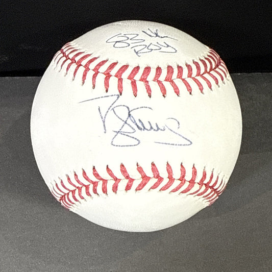 Darryl Strawberry Signed Official MLB Baseball NY Mets 83 ROY Auto Steiner COA