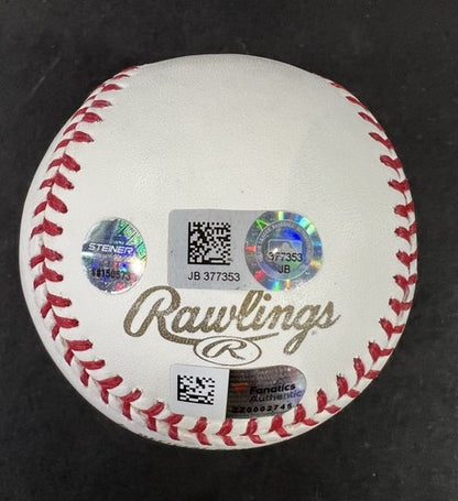 David Ortiz Red Sox Signed 2013 World Series Baseball Steiner Mlb Fanatics Auto