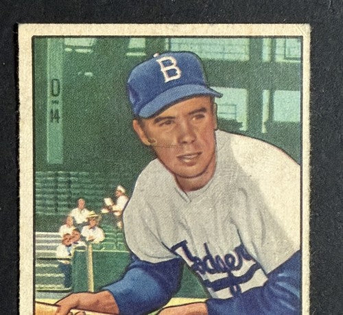 1952 Bowman #8 Pee Wee Reese Ex Brooklyn Dodgers Captain