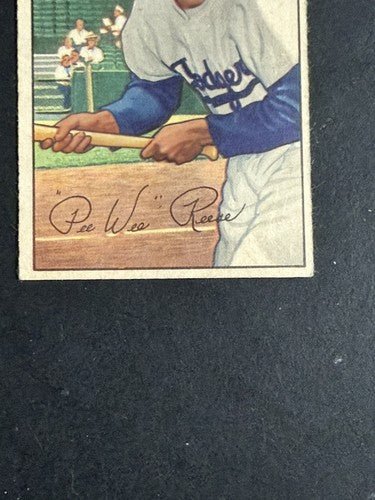 1952 Bowman #8 Pee Wee Reese Ex Brooklyn Dodgers Captain