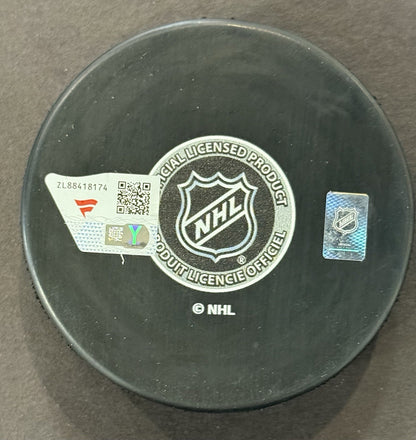 Alexander Ovechkin Signed Capitals #895 Record Dated Goal Puck Auto Fanatics Coa