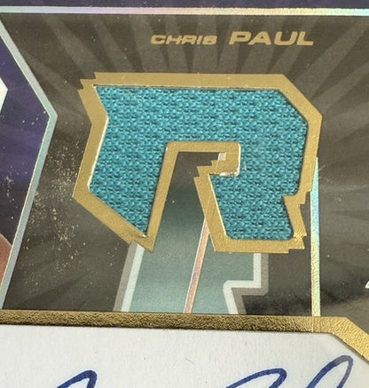 2005-06 SPx Upper Deck Chris Paul #153 Rookie Jersey Patch Psa 9 Mint Auto / 750