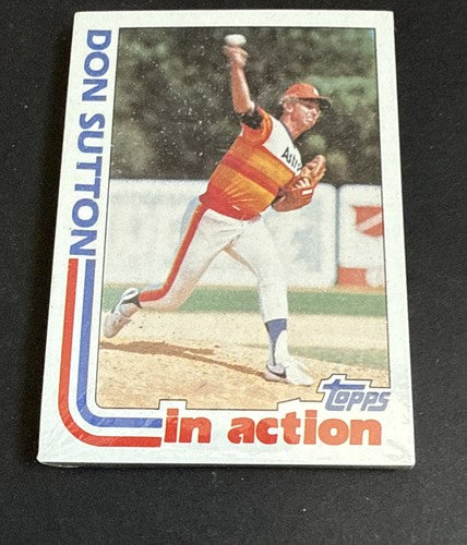 1982 Topps Baseball Grocery Sealed cello Pack #200 George Brett Top HOF Mint