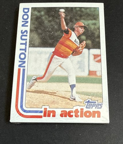 1982 Topps Baseball Grocery Sealed cello Pack #200 George Brett Top HOF Mint