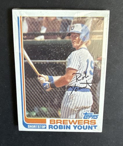 1982 Topps Baseball Grocery Sealed cello Pack Robin Yount HOF Top Bucky Dent MT