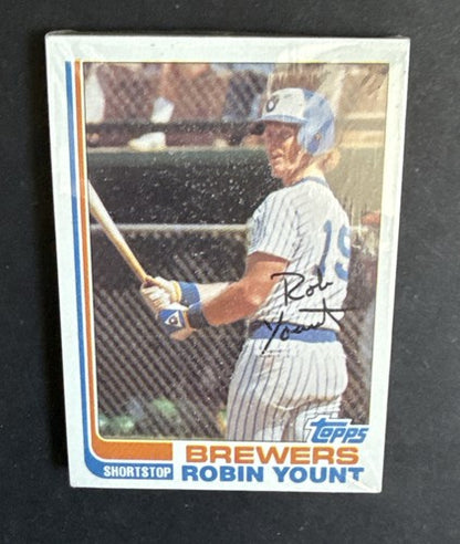 1982 Topps Baseball Grocery Sealed cello Pack Robin Yount HOF Top Bucky Dent MT