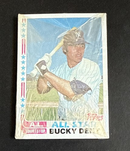1982 Topps Baseball Grocery Sealed cello Pack Robin Yount HOF Top Bucky Dent MT