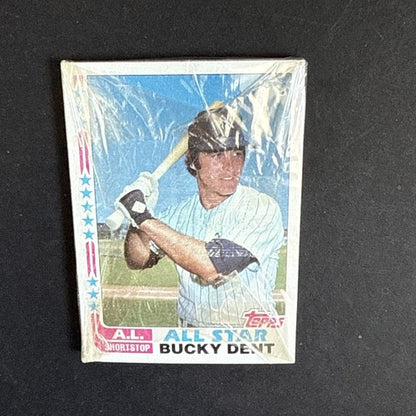 1982 Topps Baseball Grocery Sealed cello Pack Robin Yount HOF Top Bucky Dent MT