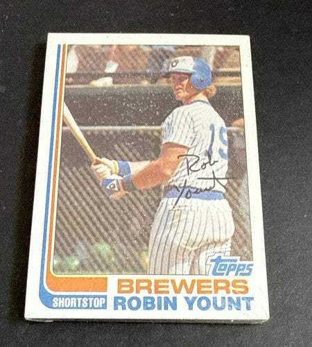 1982 Topps Baseball Grocery Sealed cello Pack Robin Yount HOF Top Bucky Dent MT