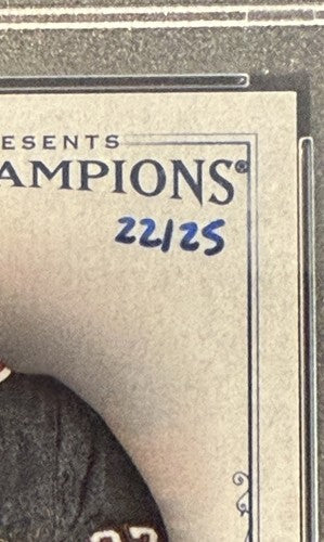 Kevin Smith 2016 Goodwin Champions Silent Bob Auto Psa 10 Gem Mint Pop 1 Le /25