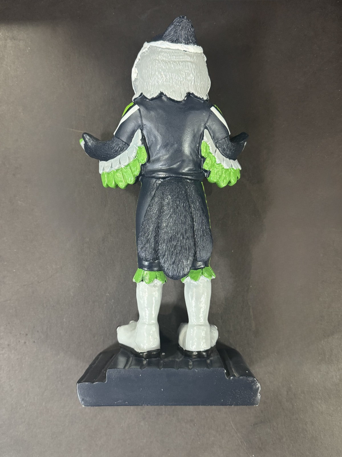 Seattle Seahawks Mascot Statue 12" NFL Football Figurine NIB New In Stock