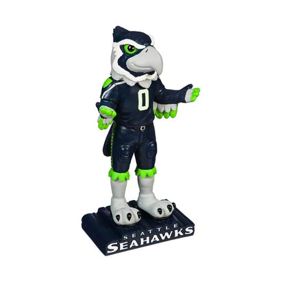 Seattle Seahawks Mascot Statue 12" NFL Football Figurine NIB New In Stock