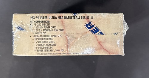1993 94 Fleer Ultra NBA Basketball Series 2 Rare Factory Sealed 36ct Box Inserts