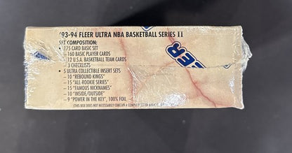 1993 94 Fleer Ultra NBA Basketball Series 2 Rare Factory Sealed 36ct Box Inserts