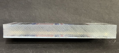New York Rangers 100th Anniversary Acrylic Block Ticket 2.5x6in Great Gift !!