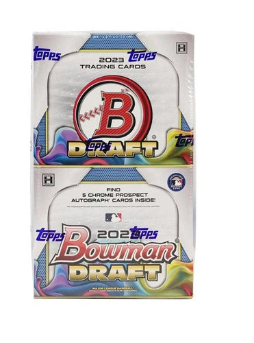 2023 Bowman Draft Chrome Baseball SUPER JUMBO HOBBY BOX 5 AUTO Factory SEALED